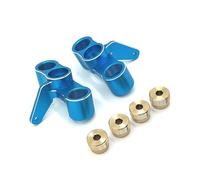 KLHYTGFA Metal Suspension Arm Steering Block Hub Carrier for 1/8 FS Racing TANK ATOM SHARKS Leopard for 6S RC Car Upgrade Parts(Rot)