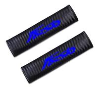 KLHYWEN 2 Pcs Car Seat Belt Pads for Fo-rd Fiesta, Comfortable Soft Seatbelt Covers Car Seat Belt Cover for Shoulder Protection Interior Accessories,Blue