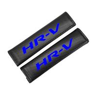 KLHYWEN 2PCS Car Carbon Fiber Seat Belt Pads for Hon-da HR-V HRV HR V, Shoulder Protector Cover Adults Kids Travel Cushion Harness Pads Car Interior Accessories,Blue