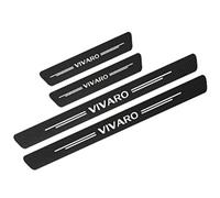 KLHYWEN 4 Pcs Carbon Fiber Car Door Sill Protector for Op-el Vivaro, Scuff Guard Stickers Auto Styling Decoration Accessory,White