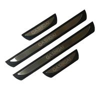 KLHYWEN 4 Pcs Stainless Steel Car Scuff Plate for Nis-san QASHQAI J10 J11 2016-2022 Car Door Sill Protector Anti Scratch Kick Plates Styling Decoration Accessories,Silver