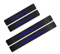 KLHYWEN 4pcs Car Door Sill Protector Strips Carbon Fiber Threshold Protective Film Kick Plate Cover Sticker for Hyun-dai Tucson Car Accessories,Blue