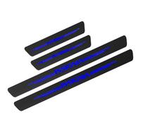 KLHYWEN Car Door Sill Protector for Op-el Insignia 4PCS Car Door Sill Scuff Plate Carbon Fiber Stickers Accessories,Blue