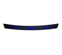 KLHYWEN Carbon Fiber Rear Bumper Protector Sticker, for Op-el Corsa, Car Trunk Door Sill Edge Anti-Scratch Decorative Strips Styling Accessories,Blue