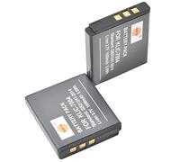KLIC-7004 NP-50 D-LI68 DSTE DE 3.7V (2-Pack) Replacement Battery Compatible with Kodak EasyShare M2008 PlayFull Dual PlaySport PlayTouch V1253 Zi12 FinePix F100fd as Sionyx Aurora SX-50