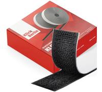 Klick Berlin Tape Self-Adhesive Extra Narrow 1 cm x 12 m Tape Sticks to Many Surfaces 10 mm Wide 12 Metres Long Black
