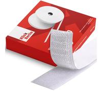 Klick Berlin Tape Self-Adhesive Extra Narrow 1 cm x 8 m Tape Sticks to Many Surfaces 10 mm Wide 8 Metres Long White