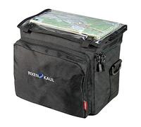KlickFix 871821 handlebar bag day pack box, black, 8 litres