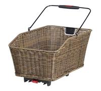 Klickfix Ar Structure Gt Racktime Snap It Rear Basket 18l One Size Brown Reed