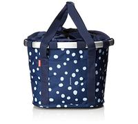 KlickFix bikebasket Indio handlebar bag, Unisex, 0303SN, spots navy, 35 x 28 x 26 cm