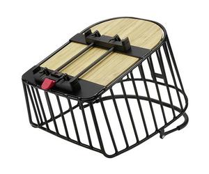 Klickfix Gt Racktime 21l Basket One Size Black / Brown