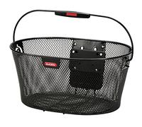 Rixen & Kaul Oval Front Basket 16l Black One Size Black