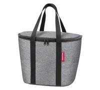 KlickFix Twist Handlebar Basket, Silver, One Size