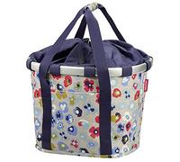 KLICKfix Unisex - Adult Bike Basket Pannier Bag, Dark Blue, 1 Size