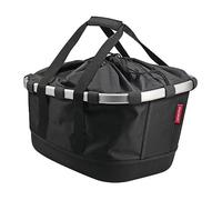KlickFix Unisex Adult Bikebasket GT Bicycle Basket, Black, Dimensions: 33 x 27 42 cm EU