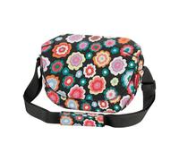 Klickfix Unisex Adult Funbag Handlebar Bag, Happy Flowers, 4 Litres