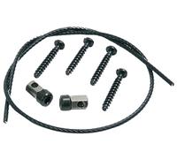 KlickFix Unisex - Adult Replacement Parts Set, Black