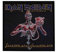 Klicnow Iron Maiden - Seventh Son Patch 10cm x 10cm (4" x 4")