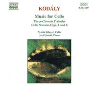 Kliegel: - KODALY: Three Chorale Preludes / Cello Sonatas Opp. 8 and 4