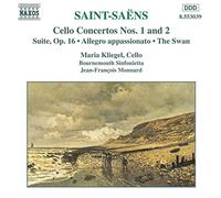 Kliegel – Saint-Saens: Cello Concertos Nos. 1 & 2 / Suite Op. 16 – NAXOS