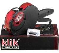 Klik K18-2 Line 18 Digit Price, Date and Coding Gun, with 3,600 Produced On/Use by Price Labels and Spare Ink Roller