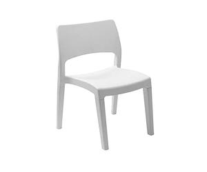 KLIK KLAK Stacking Chair White KLK76CBI PROGARDEN