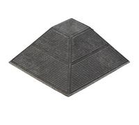 Klikstrom Angara Grey Composite Deck Tile Corner (L)20Cm (W)20Cm (T)45mm