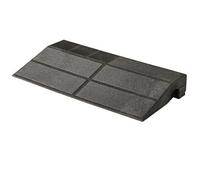 Klikstrom Angara Grey Composite Deck Tile Edge (L)40Cm (W)20Cm (T)45mm