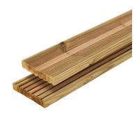 Klikstrom Lemhi Green Pine Deck Board (L)2.4M (W)144mm (T)27mm