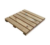 Klikstrom Maloy Brown Pine Deck Tile (L)40Cm (W)40Cm (T)40mm