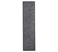 Klikstrom Neva Contemporary Dark Grey Metal 1/4 Fence Panel (W)0.44M (H)1.79M