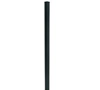 Klikstrom Neva Dark Grey Slotted Square Metal Fence Post (H)1.83M (W)70mm