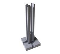Klikstrom Neva Steel Post Base (W)150mm