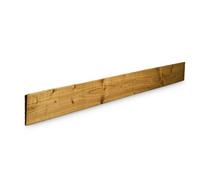 Klikstrom Pressure Treated Green Timber Feather Edge Fence Board (L)1.8M (W)125mm (H)125mm (T)11mm, Pack Of 8