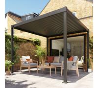 Klikstrom Tehuano Square Pergola, (W)3M X (D)3M X (H)2.4M