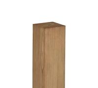 Klikstrom Uc4 Green Square Wooden Fence Post (H)1M (W)70mm