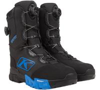 Klim Adrenaline Pro S GTX BOA Snowmobile Boots, black-blue, size 45 for Men