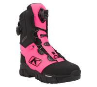 Klim Adrenaline Pro S GTX BOA Snowmobile Boots, black-pink, size 40 37 for Men