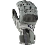 Klim Adventure GTX Short Motorcycle Gloves, light grey, size XL