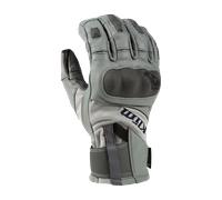 Klim Adventure GTX Short Motorcycle Gloves, grey, size S for Men