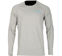 Klim Aggressor -1.0 Cooling 2023 Long Sleeve Functional Shirt, grey, size 2XL for Men