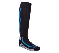 Klim Aggressor Sock 1.0 Riding Socks Black/Electric Blue LemonadeL Black,Electric Blue Lemonade