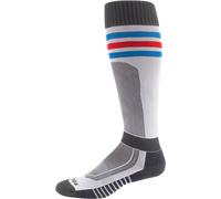 Klim Aggressor Vented Motorsports Socks, grey-red-blue, size S for Men