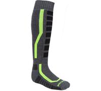 Klim Agressor 2.0 Snowmobile Socks, grey/black/yellow, size M