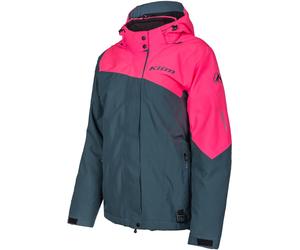 Klim Allure 2022 Ladies Snowmobile Jacket, pink-green-blue, size M for Women