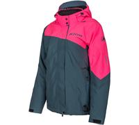 Klim Allure 2022 Ladies Snowmobile Jacket, pink-green-blue, size XL for Women