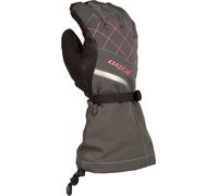 Klim Allure Black Ladies Gloves, grey/black/pink, size S