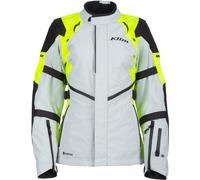 Klim Altitude, textile jacket Gore-Tex women M Light Grey/Neon-Yellow