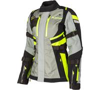 Klim Artemis, textile jacket Gore-Tex women M Light Grey/Black/Neon-Yellow