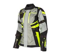 Klim Artemis, textile jacket Gore-Tex women XS Light Grey/Black/Neon-Yellow